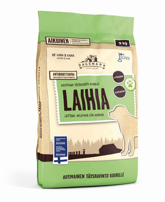 Dagsmark Laihia koiralle 9 kg