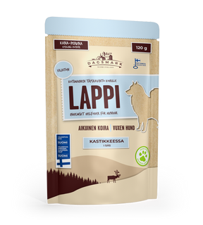 Dagsmark Lappi märkäruoka koiralle 8 x 120 g