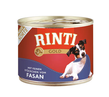 Rinti Gold fasaanipaloja koiralle 12 x 185 g