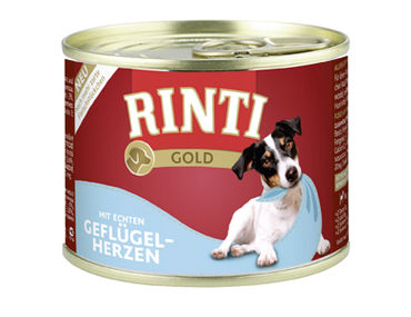 Rinti Gold siipikarjansydän koiralle 12 x 185 g