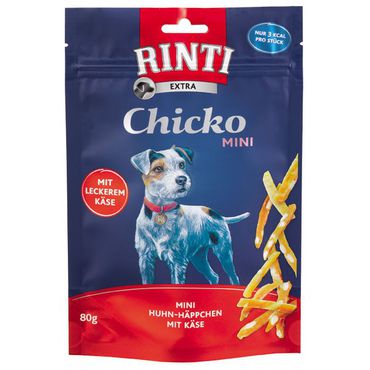 Rinti Extra Chicko Mini kana & juusto koiralle 80 g