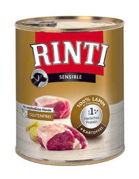 Rinti Sensible lammas & peruna koiralle 12 x 800 g