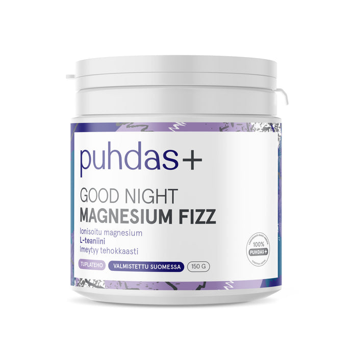 Puhdas+ Good Night Magnesium Fizz 150 g
