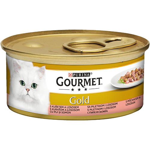 Gourmet Gold Lohta & Kanaa Kastikkeessa 85 g