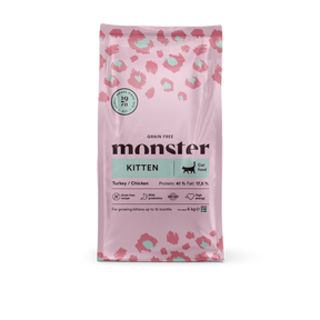 Monster Cat Grain Free Kitten Turkey-Chicken kissalle 6 kg