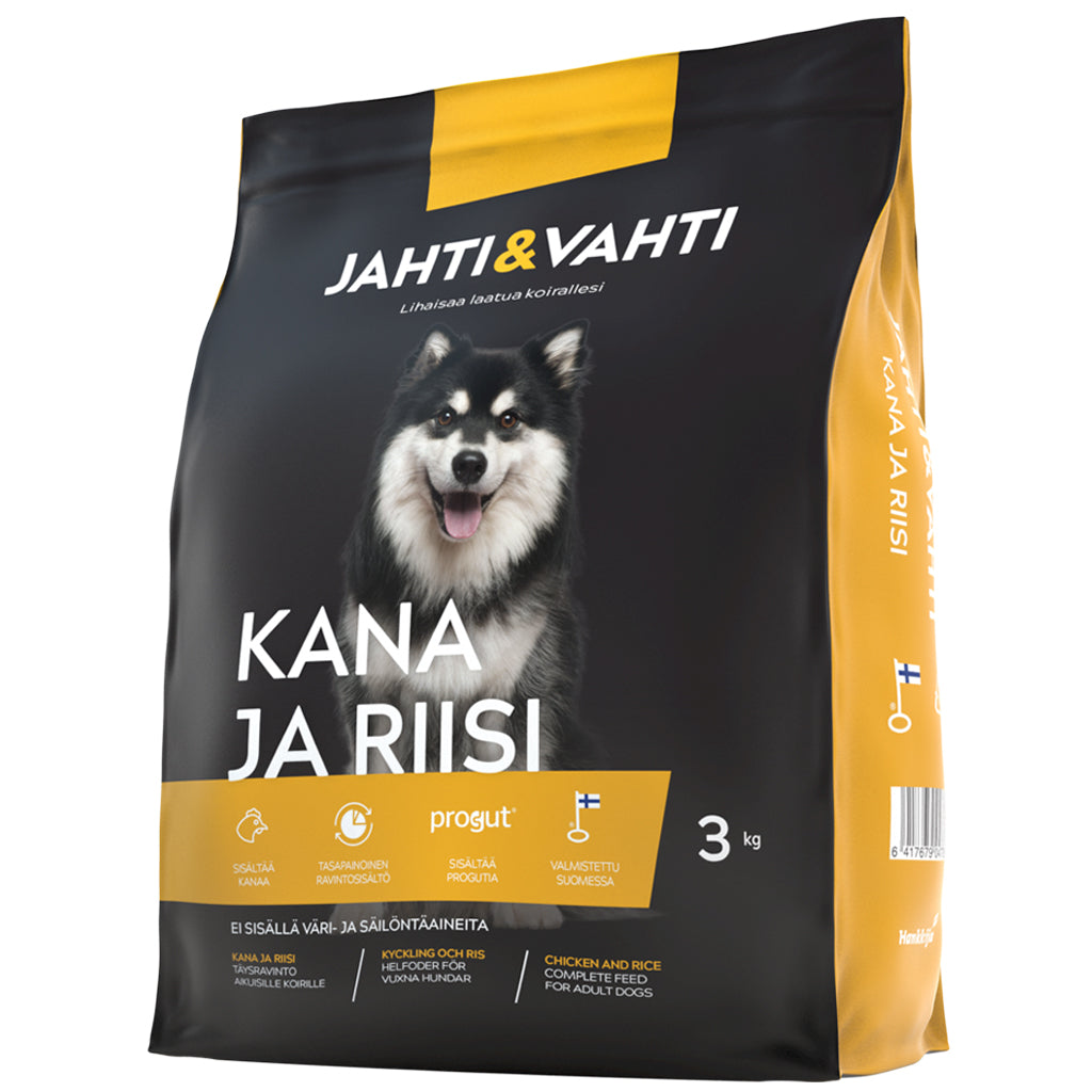 Jahti&Vahti Kana ja Riisi 3 kg