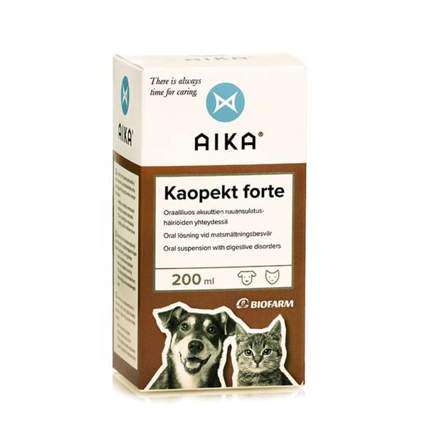 AIKA Kaopekt Forte Oraaliliuos kissalle ja koiralle 200 ml