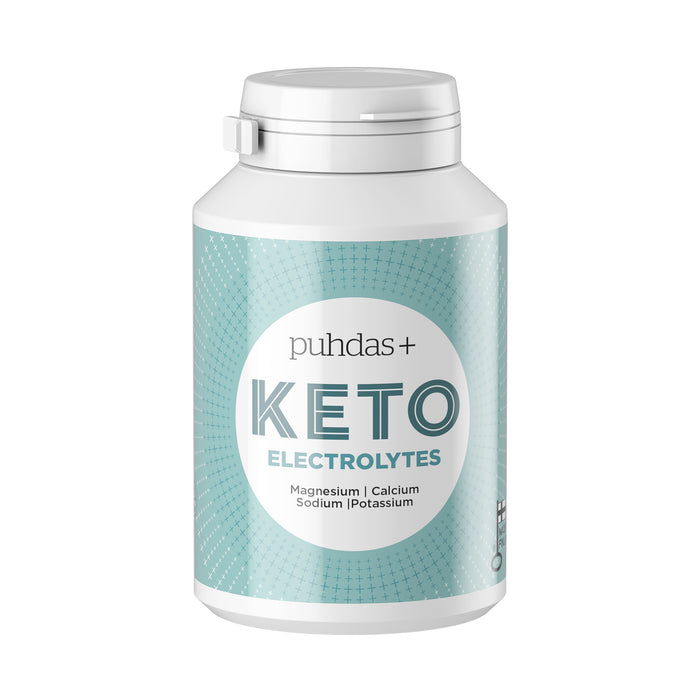 Puhdas+ KETO Electrolytes 120 vegekapselia