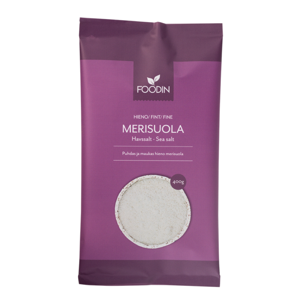Foodin hieno Merisuola 400 g