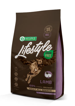 Nature's Protection Lifestyle Grain Free Adult All Breed lammas koiralle 1,5 kg