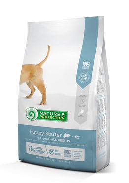 Nature's Protection Puppy Starter All Breeds lohi & krilli koiralle 2 kg