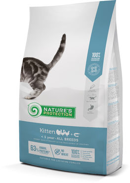 Nature's Protection Kitten siipikarja & krilli kissalle 2 kg