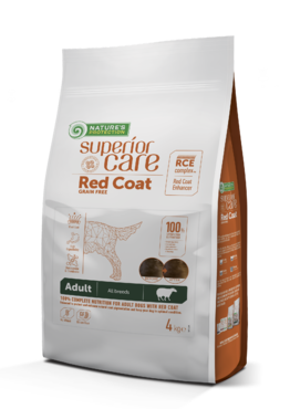 Nature's Protection Superior Care Red Coat Adult All Breeds lammas koiralle 4 kg