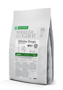 Nature's Protection Superior Care White Dogs Adult Small Breed hyönteinen koiralle 10 kg