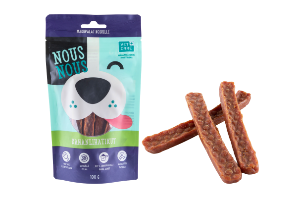 NousNous Kananlihatikut koiralle 100 g