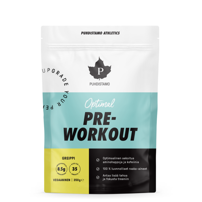 Puhdistamo Optimal Pre-workout greippi 350 g
