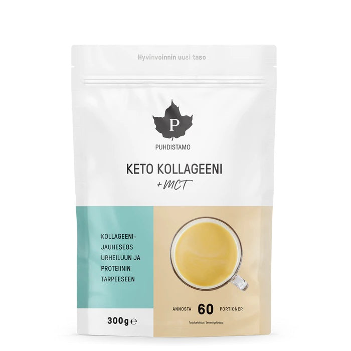 Puhdistamo KETO Kollageeni + MCT 300 g