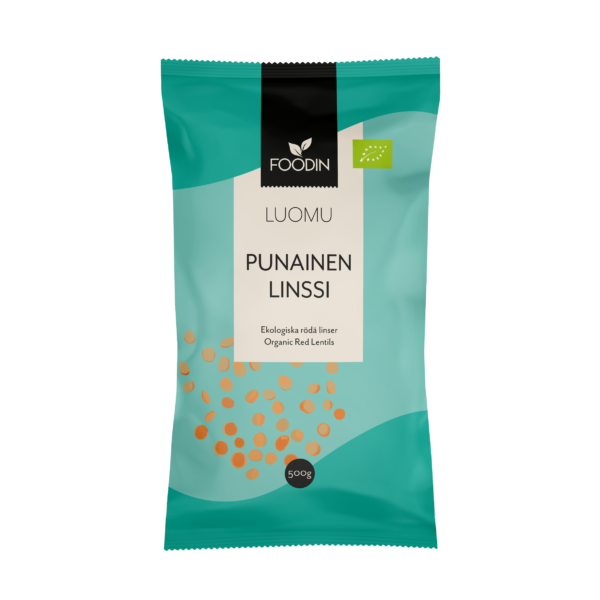 Foodin punainen linssi 500 g