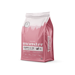 Monster Dog Grain Free Puppy S/M Turkey-Chicken koiralle 2 kg