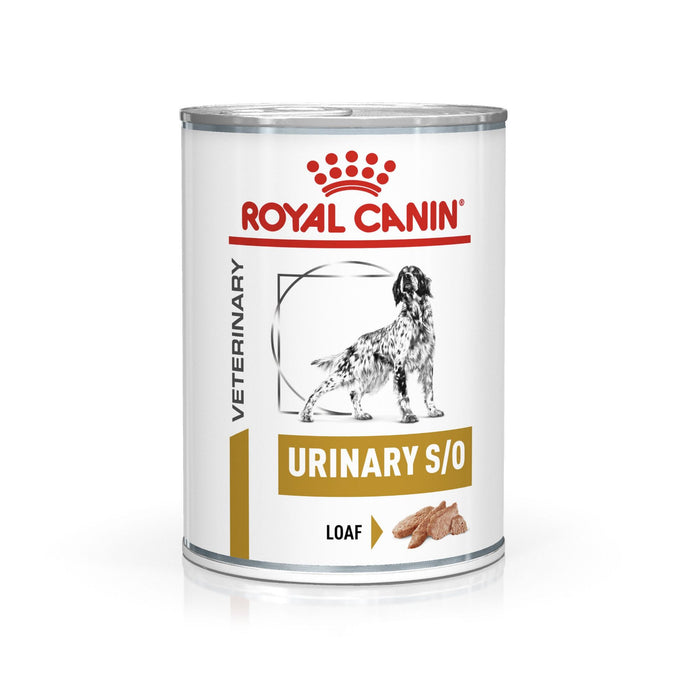 Royal Canin Veterinary Diets Urinary S/O Loaf säilykepurkki koiran märkäruoka 12 x 410 g