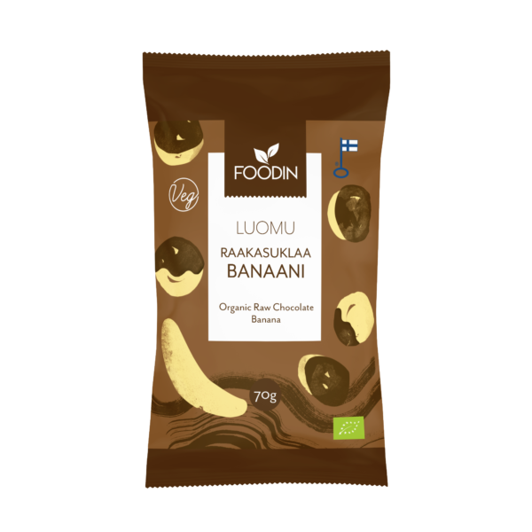 Foodin raakasuklaabanaani 70 g TARJOUS