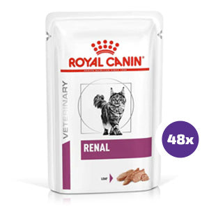 Royal Canin Veterinary Diets Vital Renal Loaf kissan märkäruoka 48 x 85 g SÄÄSTÖPAKKAUS