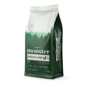 Monster Dog Grain Free Singles Lamb koiralle 12 kg