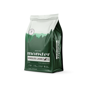 Monster Dog Grain Free Singles Lamb koiralle 2 kg