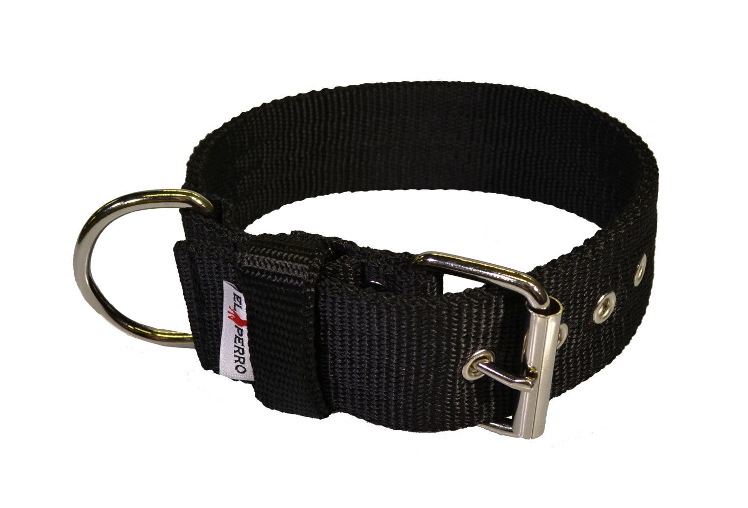 EL PERRO Solkipanta leveä nylon musta 55 cm