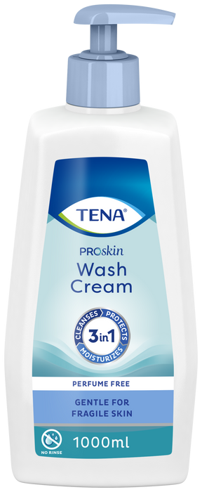 TENA Wash Cream hajusteeton pesuvoide 1000 ml