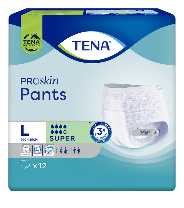 TENA Pants Super L 12 kpl
