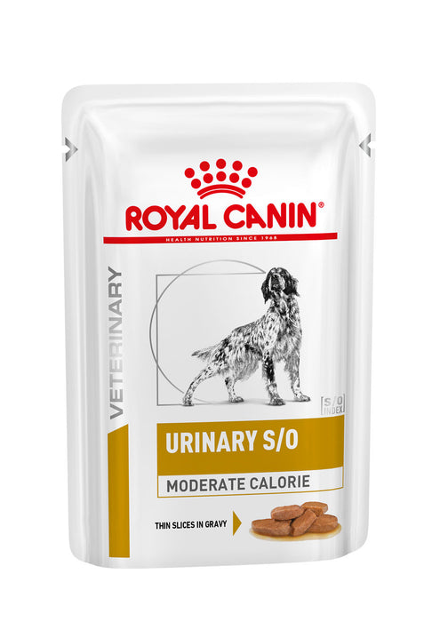 Royal Canin Veterinary Diets Urinary S/O Moderate Calorie annospussi koiran märkäruoka 100 g MAISTELUPAKKAUS