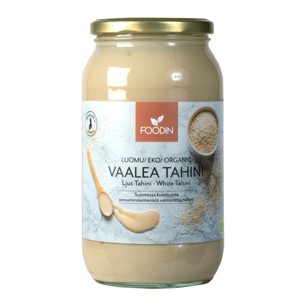 Foodin vaalea tahini 1 kg
