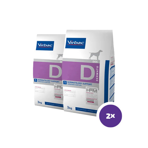 Virbac Dermatology Support koiralle 2 x 12 kg TUPLAPAKKAUS