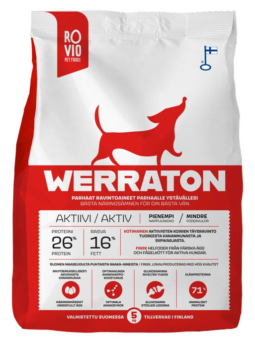 Werraton Aktiivi koiranruoka 5 kg