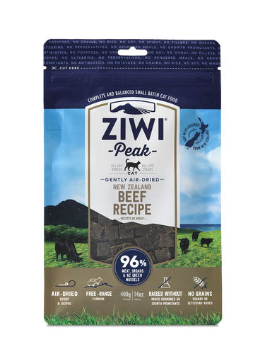 ZiwiPeak ilmakuivattu nauta kissalle 400 g