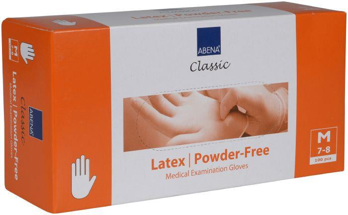 Abena Classic Latex puuteriton tutkimuskäsine M 100 kpl