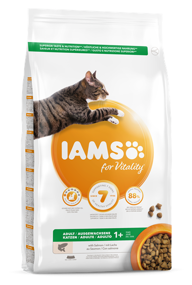 Iams Feline Adult Salmon Dry 800 g