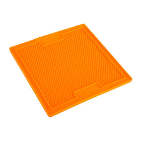 LickiMat Soother Aktivointimatto oranssi 20 cm x 20 cm