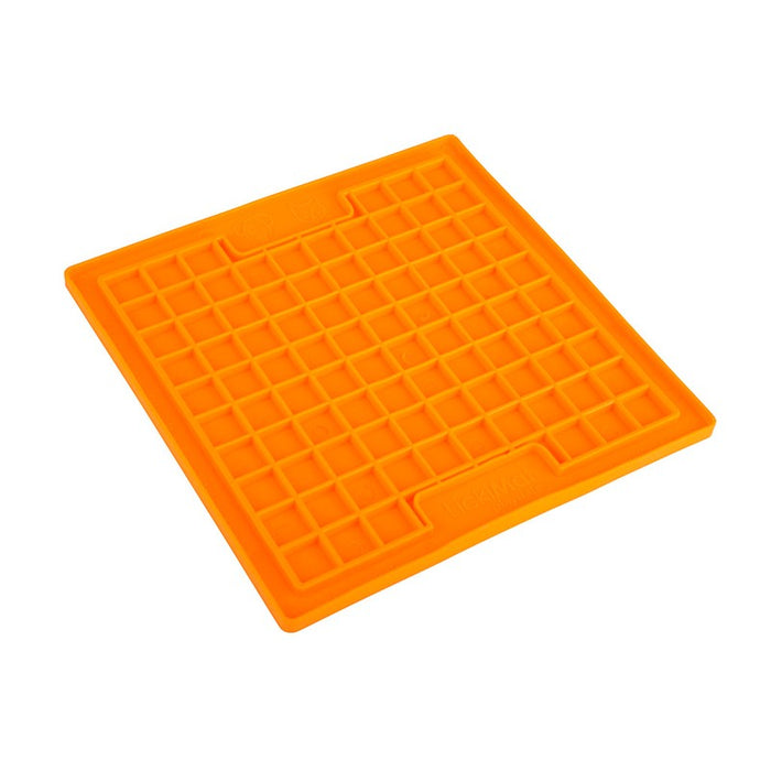 LickiMat Playdate Aktivointimatto oranssi 20 cm x 20 cm