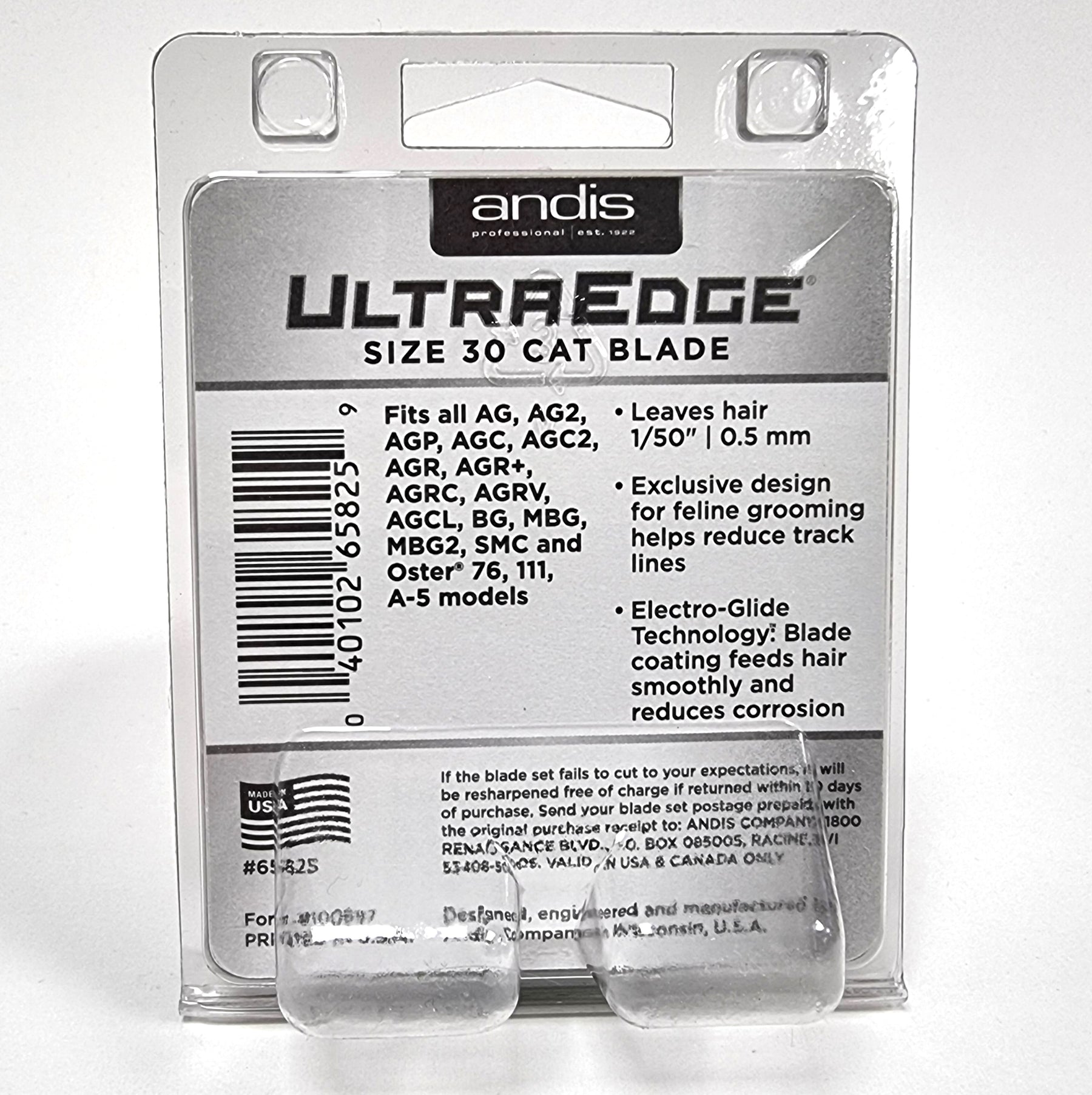 Andis Ultra Edge CAT terä #30 (0.5 mm) 1/50"