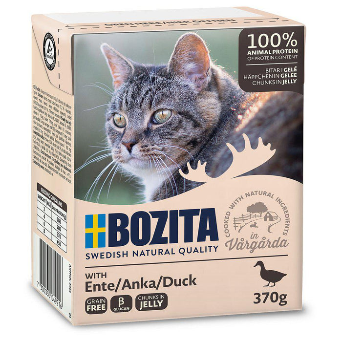 Bozita ankkaa hyytelössä kissalle 16 x 370 g TARJOUS