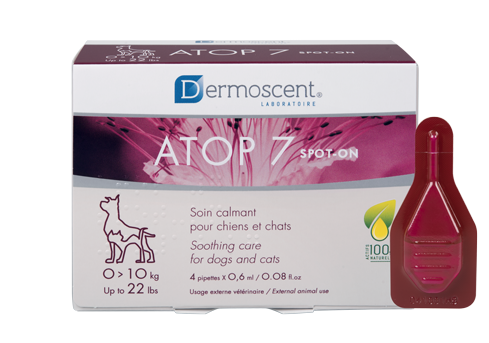 Dermoscent Atop 7 Spot-on 0-10 kg kissalle ja koiralle