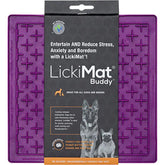 LickiMat Buddy Aktivointimatto lila 20 cm x 20 cm