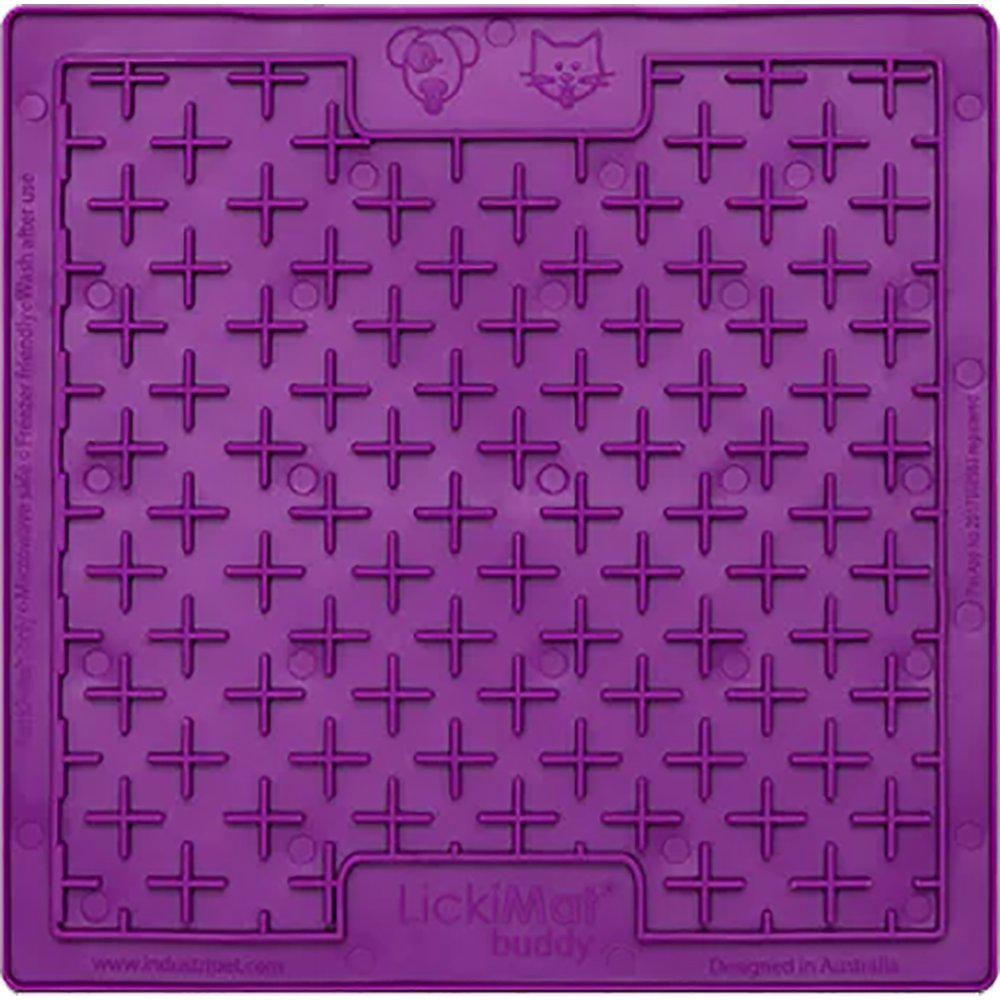 LickiMat Buddy Aktivointimatto lila 20 cm x 20 cm