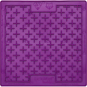 LickiMat Buddy Aktivointimatto lila 20 cm x 20 cm