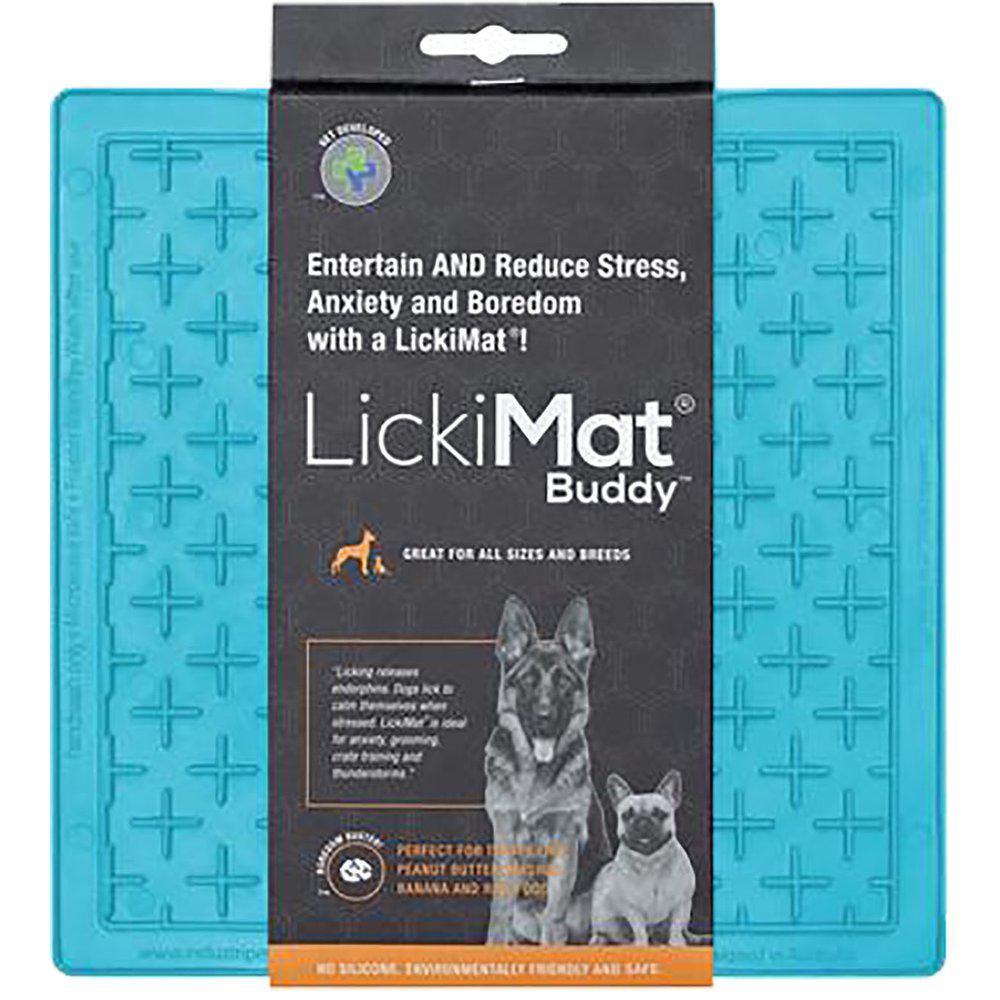 LickiMat Buddy Aktivointimatto turkoosi 20 cm x 20 cm