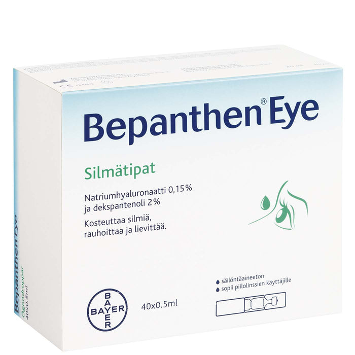 Bepanthen Eye Silmätipat 40 x 0,5 ml
