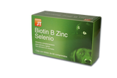 JT Biotin B Zinc Selenio 60 tablettia