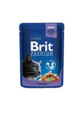 Brit Premium Cat Turska kastikkeessa 24 x 100 g